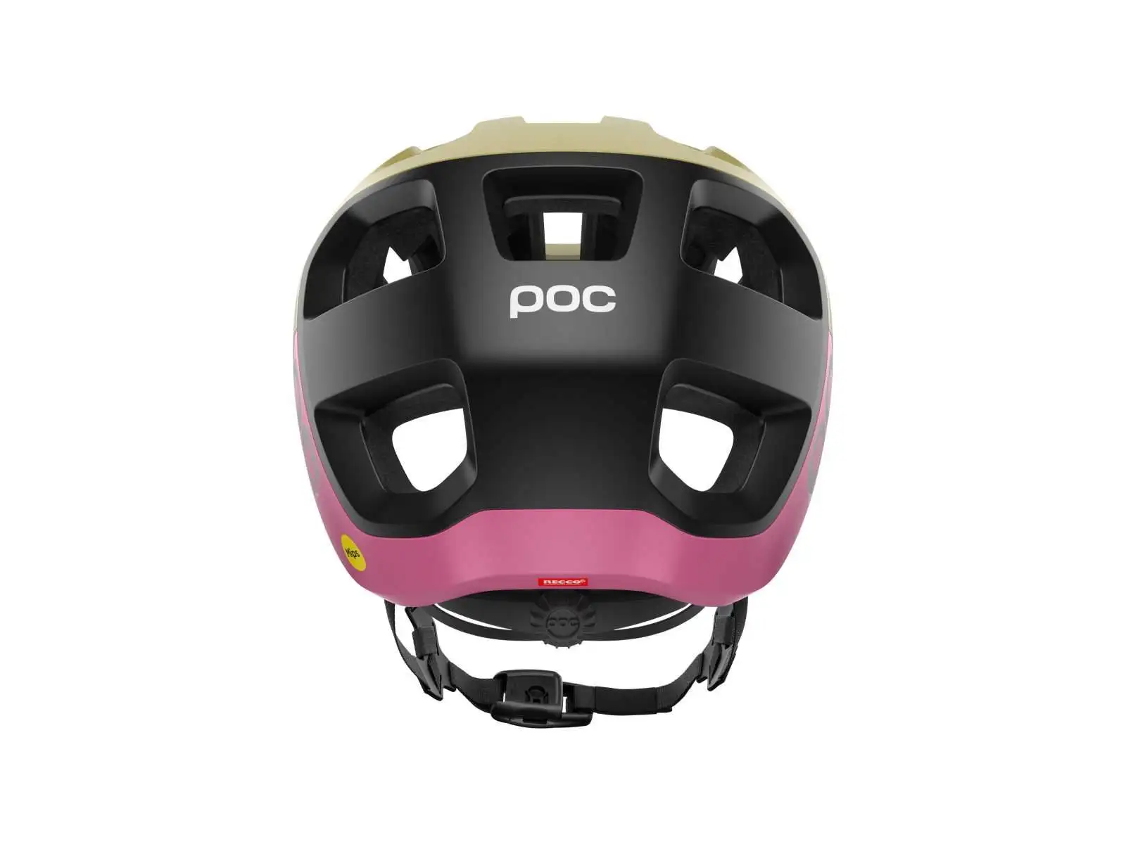 POC Cularis helmet Olivine Green Matt/Thulite Pink Matt