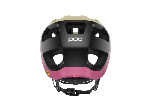 POC Cularis helmet Olivine Green Matt/Thulite Pink Matt