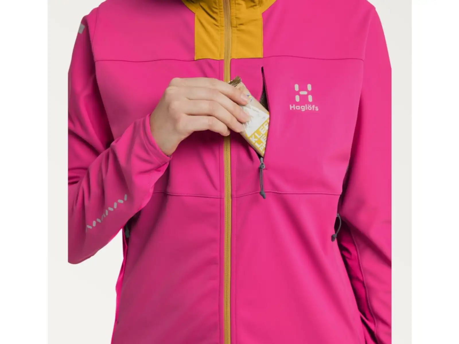 Haglöfs L.I.M Hybrid Softshell women's jacket pink