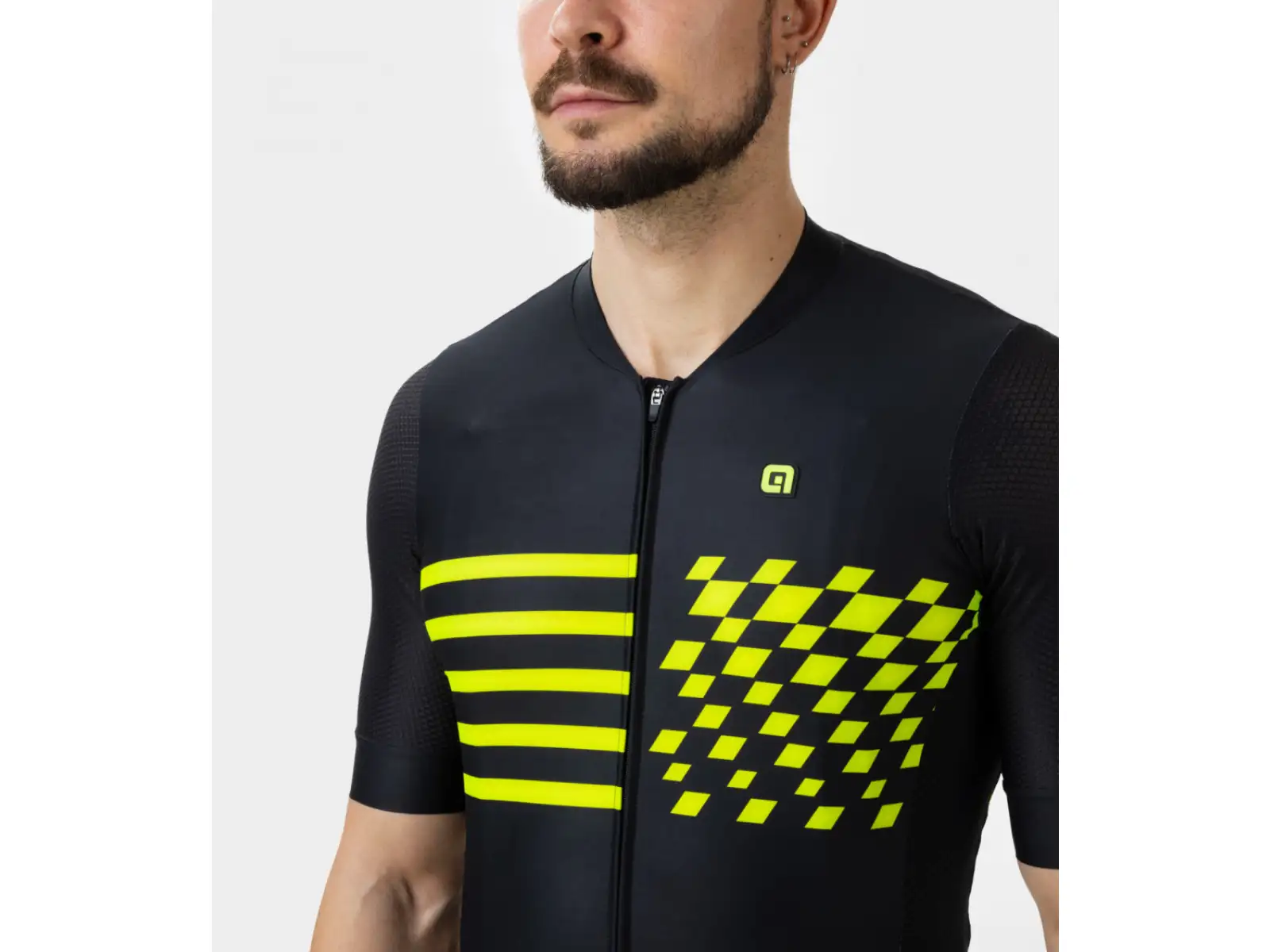 Alé PR-E Play men's jersey short sleeve Black