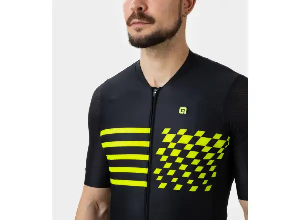 Alé PR-E Play men's jersey short sleeve Black