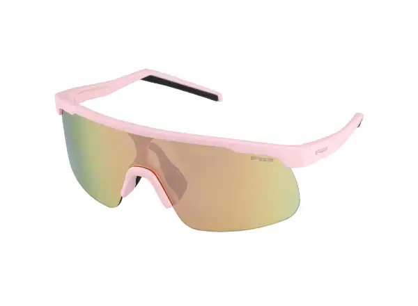R2 Lit children's glasses powder pink/brown/pink chrome