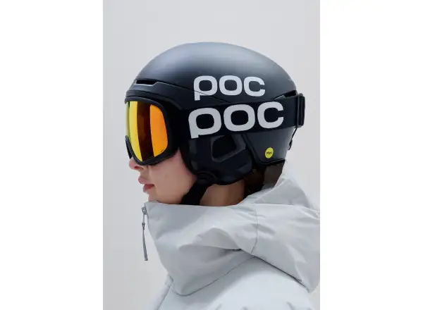 POC Tarsal ski goggles Uranium Black/Partly Sunny Orange