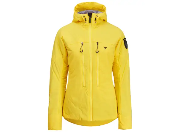 Silvini Lupa women's ski mountaineering jacket Neon/Charcoal
