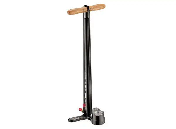 Lezyne Steel Floor Drive Tall workshop pump gloss black