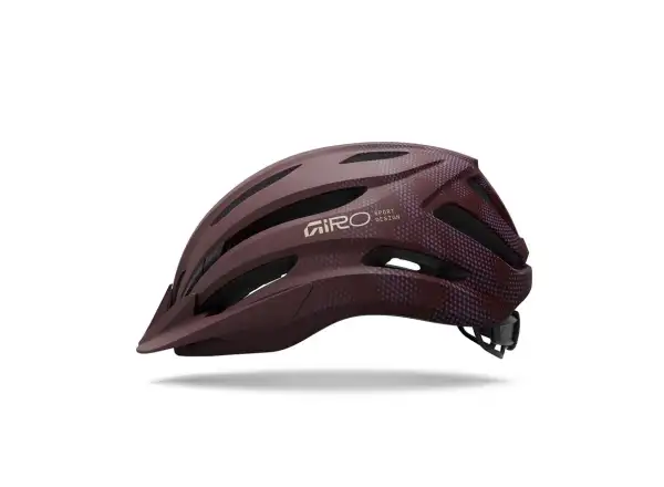 Giro Register II women's helmet Mat Maroon Pulse