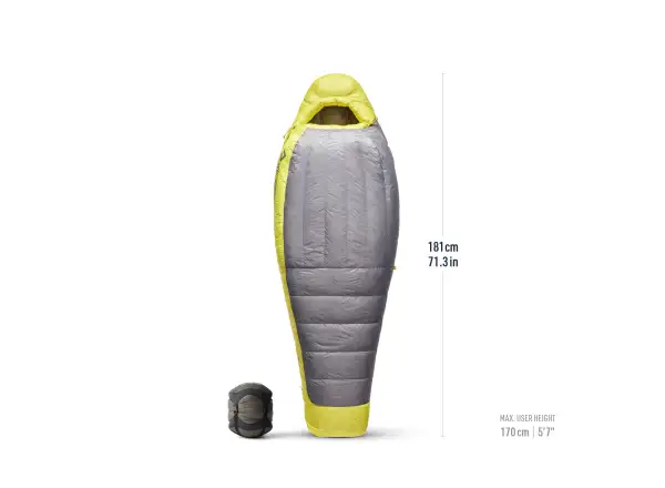 Sea To Summit Spark Down women's sleeping bag Regular -9C Spicy Orange