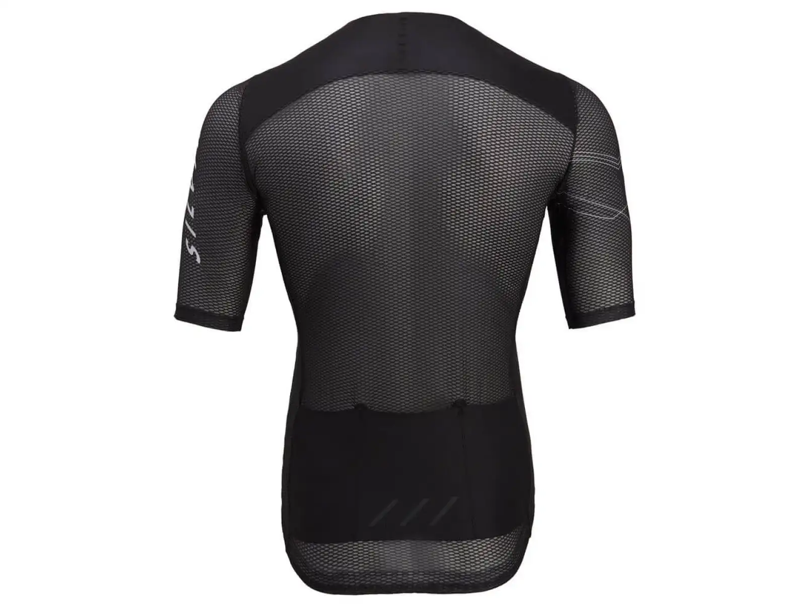 Silvini Legno men's jersey short sleeve black/cloud