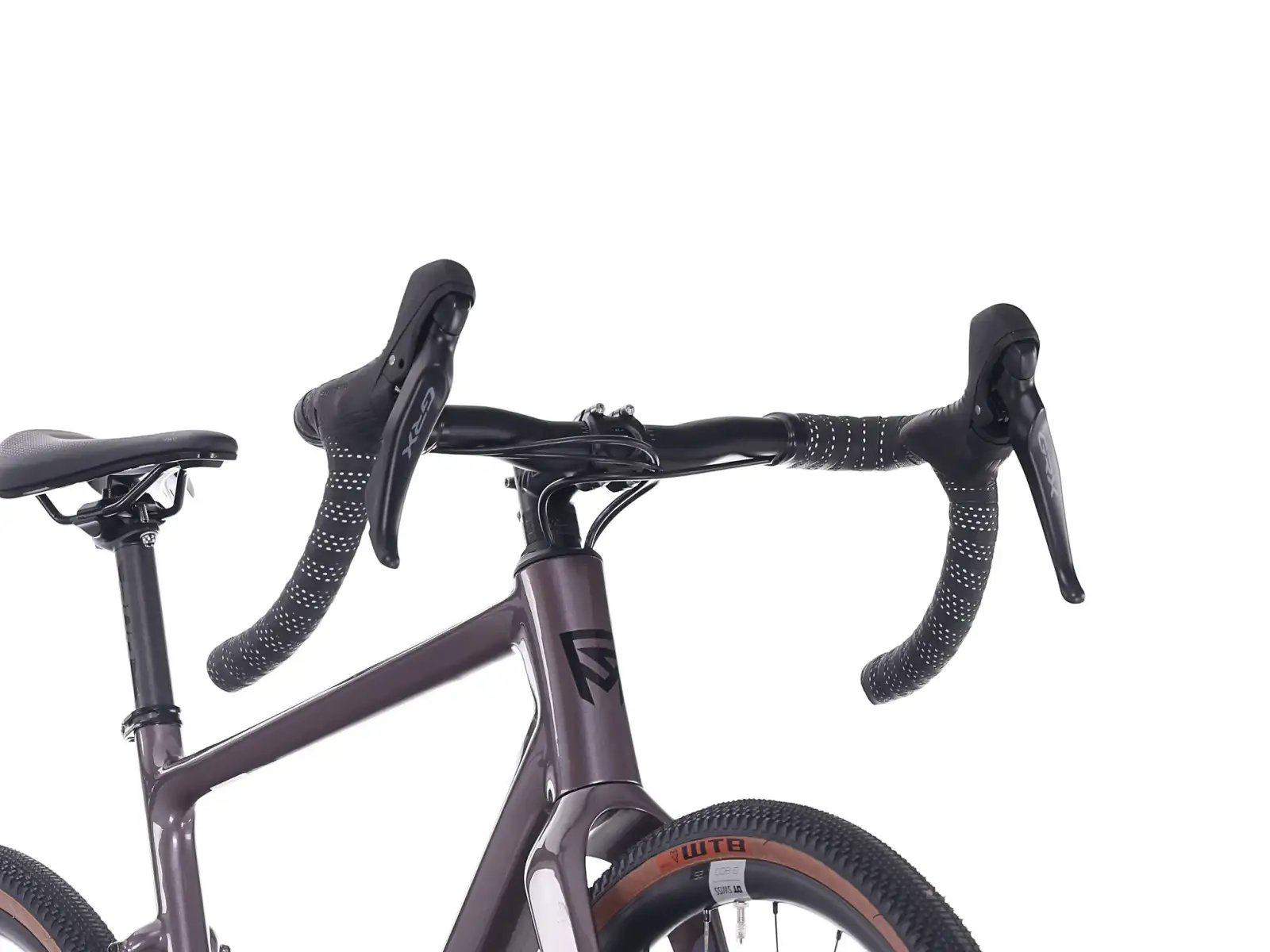 Rock Machine Lukk Cr 70 gravel bike Gloss Purple Garnet