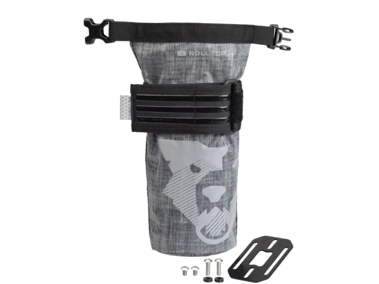 Wolf Tooth TekLite Roll Top Bag with adapter 0.6 l Gray