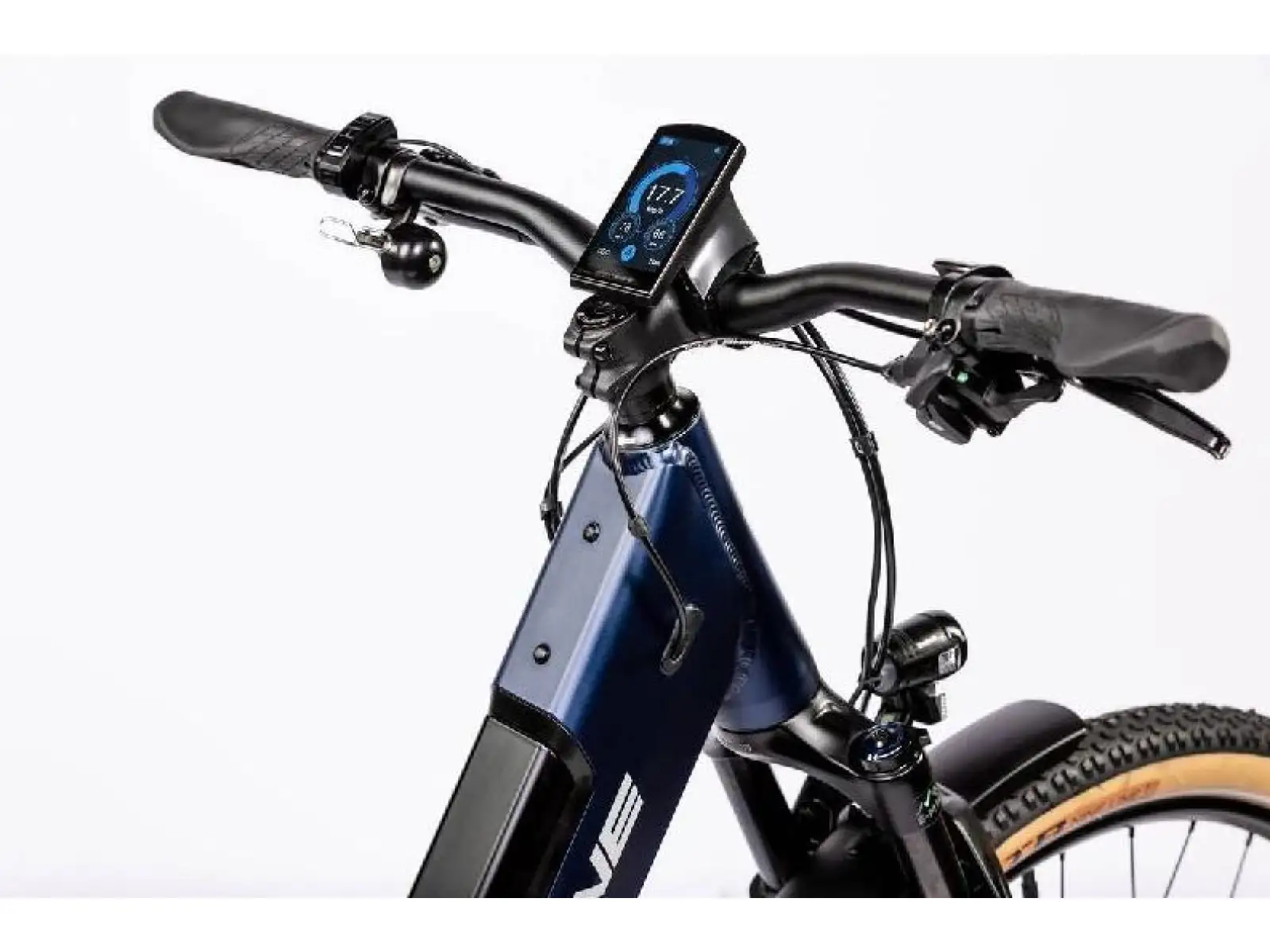 Rock Machine Storm INT e90-29 lady touring matte blue/silver/pink e-bike
