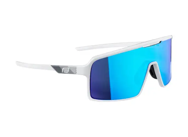 Force Static cycling glasses white/blue mirror lens