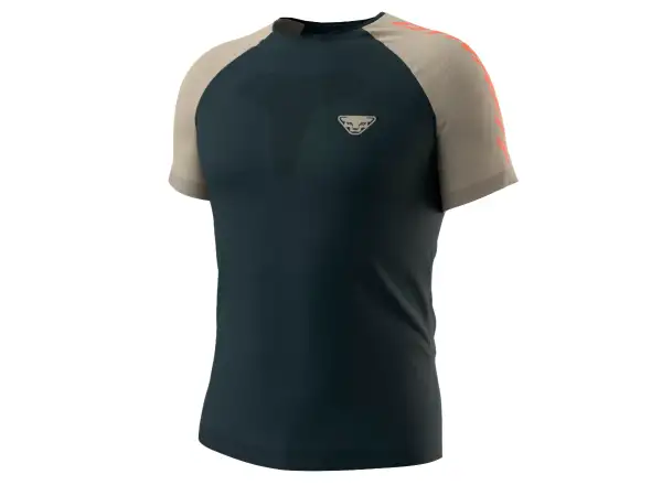 Dynafit Ultra S-Tech men's T-shirt Blueberry/Rock Khaki