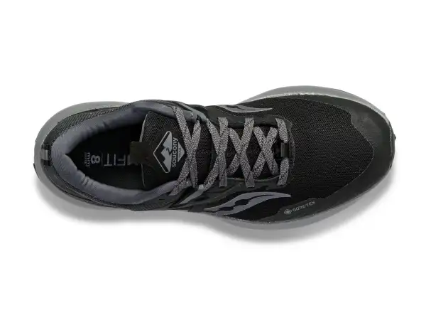 Saucony Ride 15 TR GTX women's running shoes Black/Charcoal