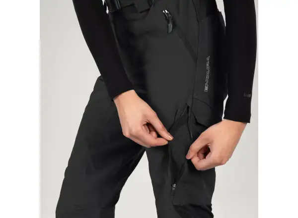 Endura Hummvee women's 3/4 shorts with pad Black