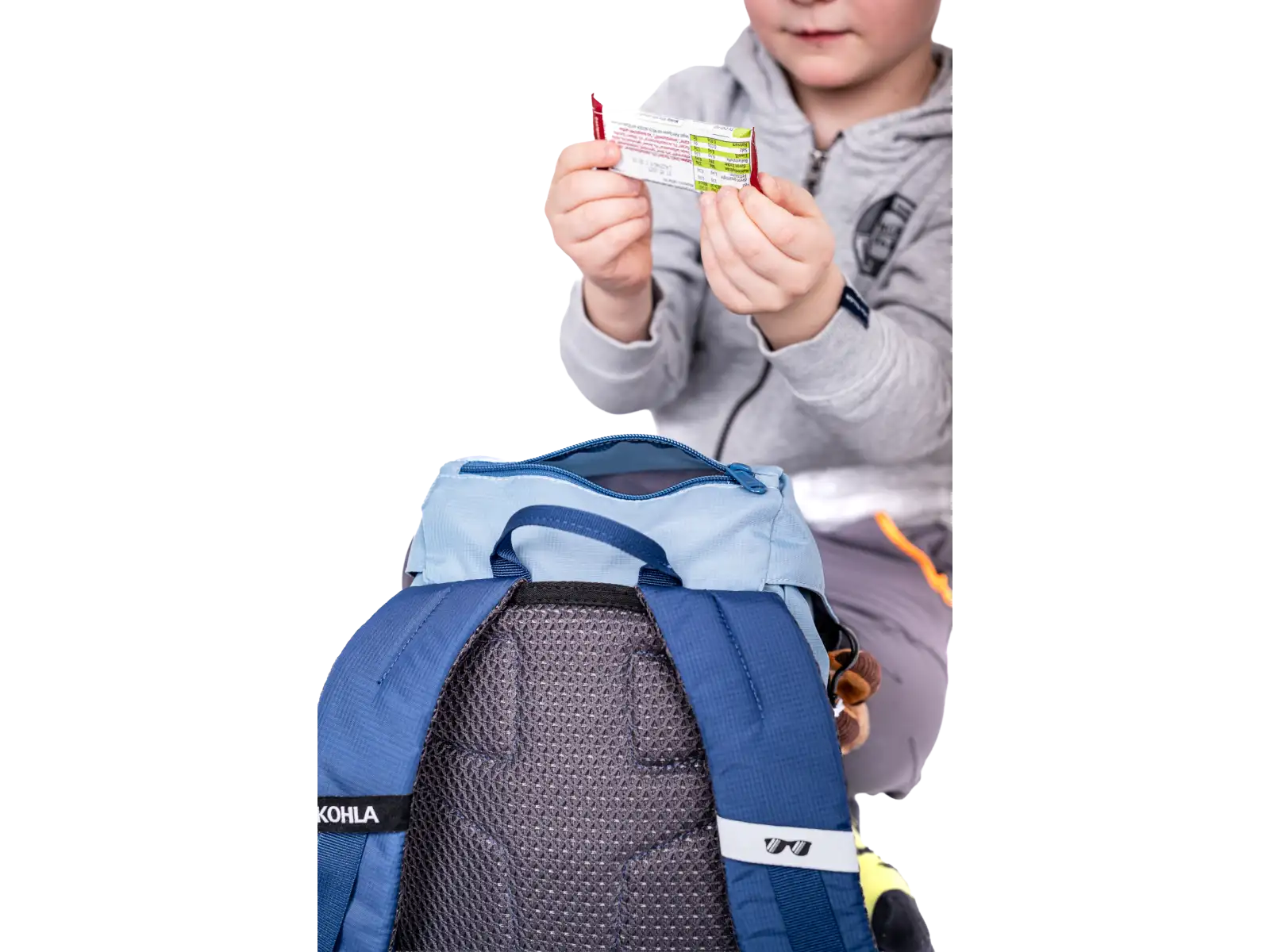 Kohla Happy Rocky 10 kids hiking backpack Dusk Blue