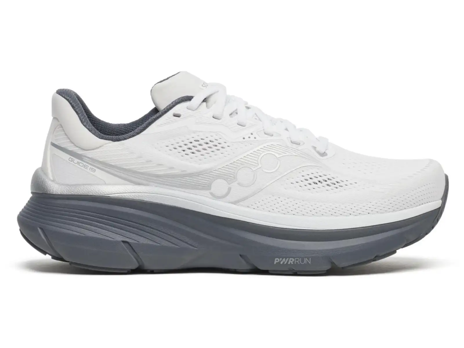 Saucony Guide 19 men's running shoes White/Shadow