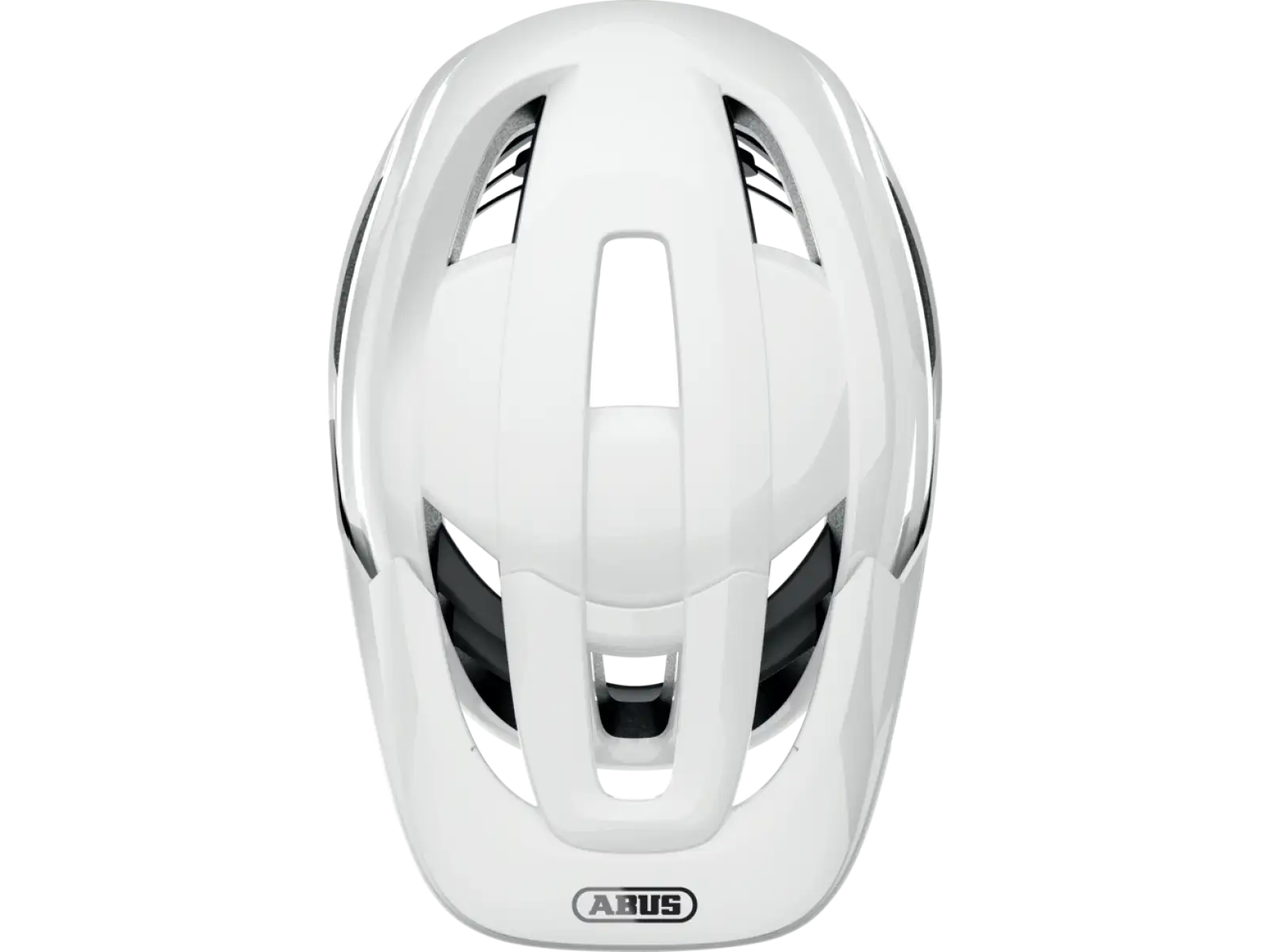 Abus Cliffhanger MTB helmet Shiny White