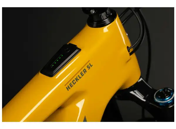 Santa Cruz Heckler SL 1 C MX S full suspension e-bike Gloss Mustard