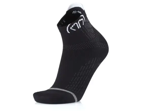 Sidas Run Anatomic Ankle socks Black