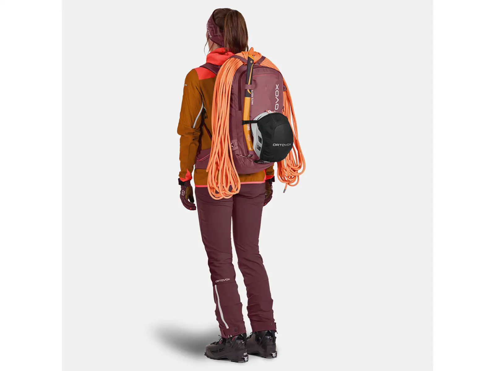 Ortovox Haute Route 30 S ski touring backpack Mountain Rose