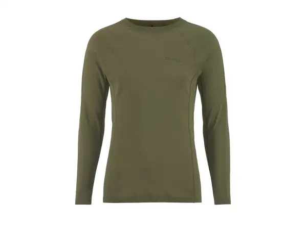 Craft ADV Wool Merino men's long sleeve shirt green