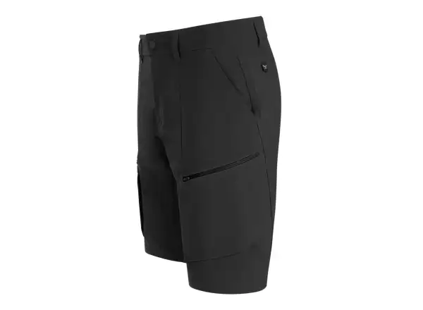 Salewa Puez Dynastretch Cargo men's shorts Black Out