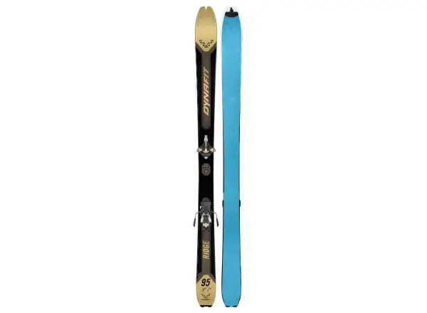 Dynafit Ridge 95 ski touring set Black Out/Gold