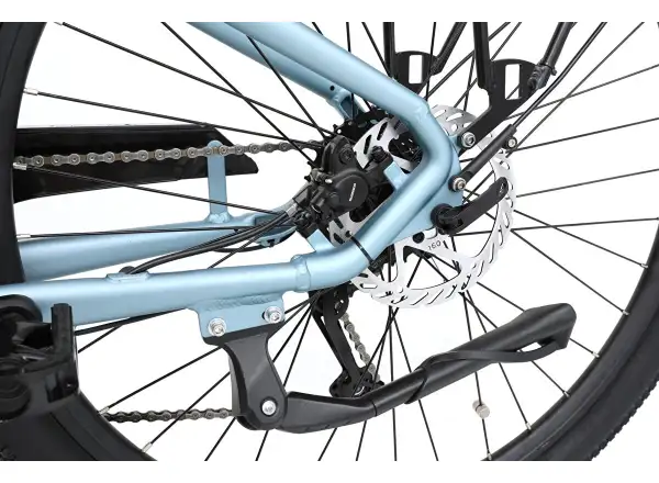 CANULL City 3 720 Wh low-step electric bike light blue