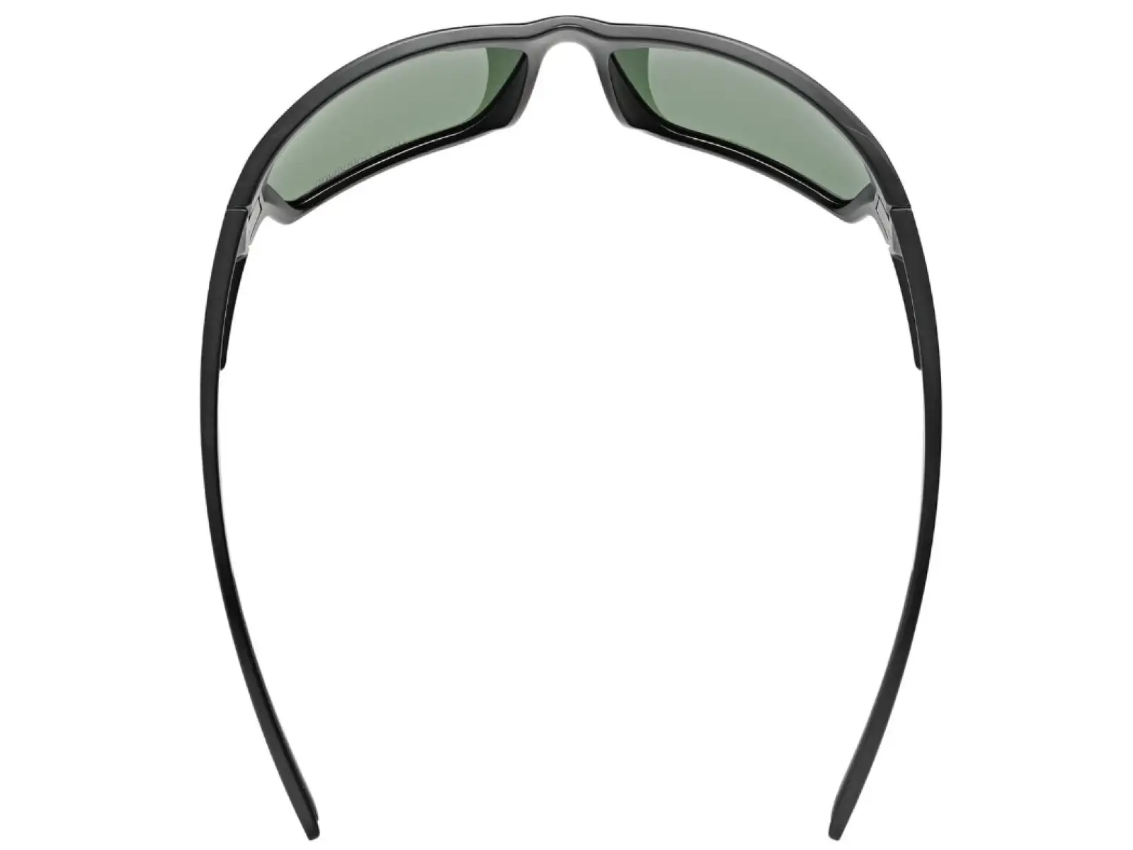 Uvex Sportstyle 233 Polavision glasses Black Matt/Mirror Green