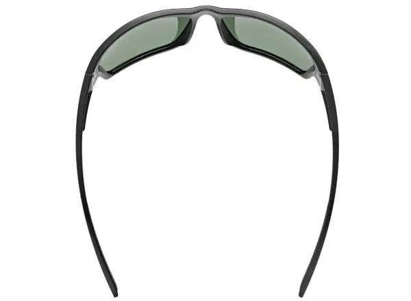 Uvex Sportstyle 233 Polavision glasses Black Matt/Mirror Green
