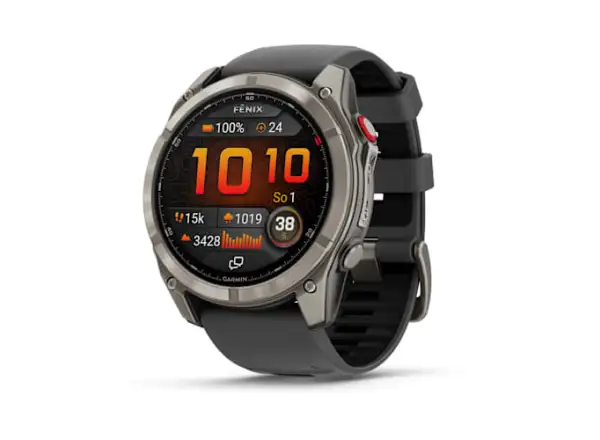 Garmin fenix 8 Pro 51 mm AMOLED Sapphire smart watch Titanium Graphite/Black