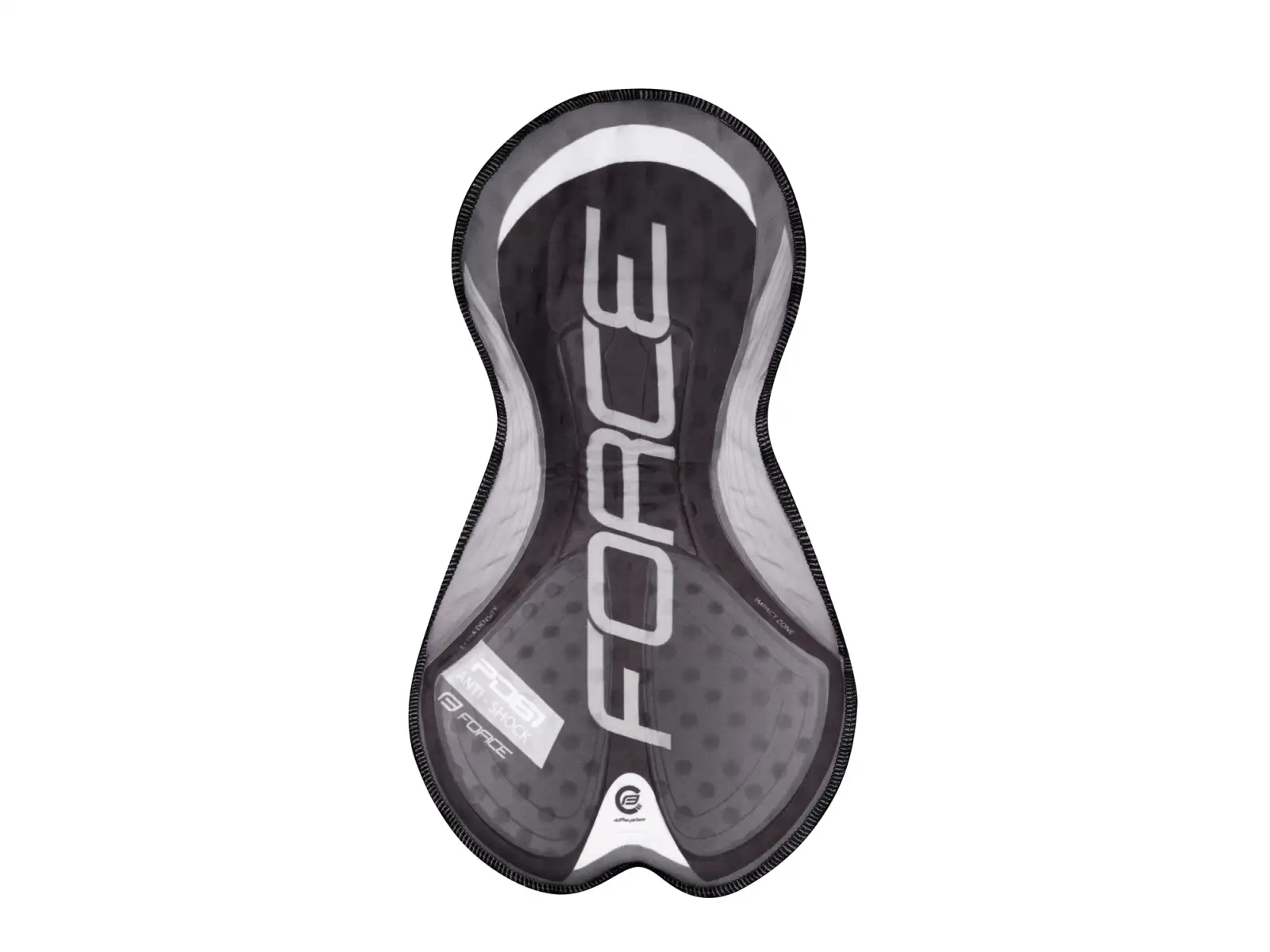 Force B30 men's shorts with insert black/red