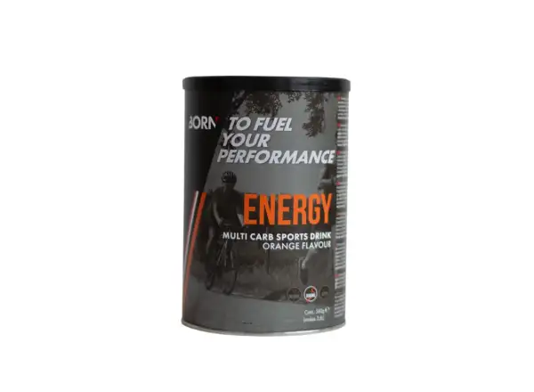Born Energy Multi Carbo energy drink 540g orange