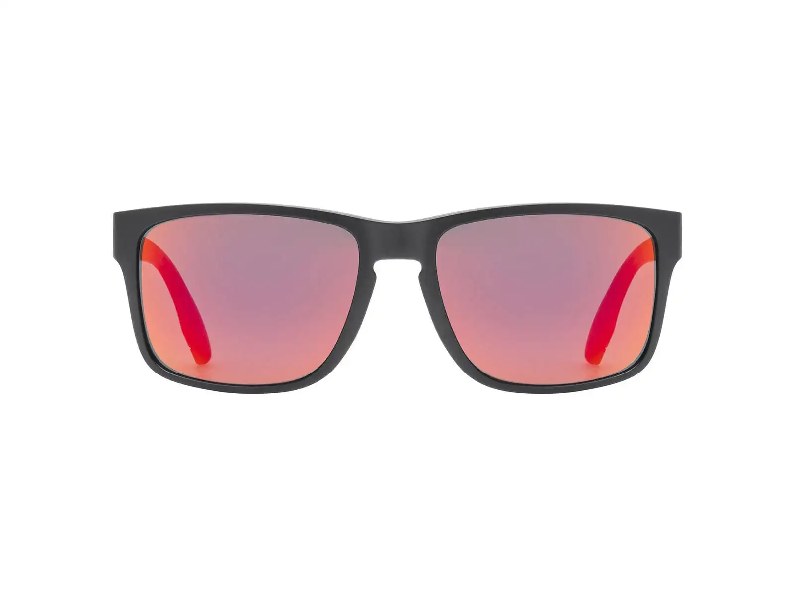 Uvex Poise sunglasses Black Matt/Mirror Red