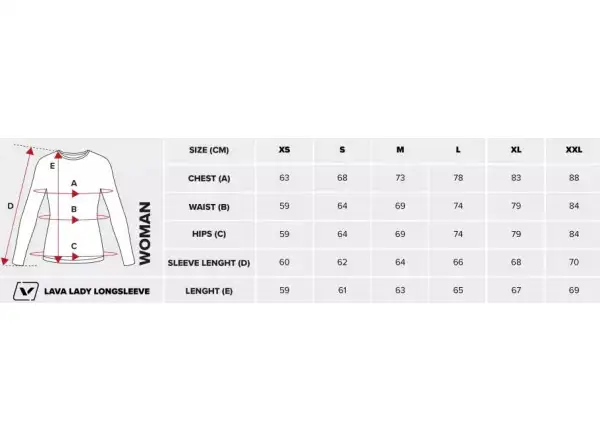 Viking Lava Primaloft women's long sleeve shirt Light Grey