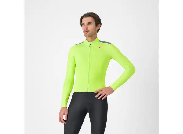 Castelli Puro 4 Jersey men's jersey Electric Lime