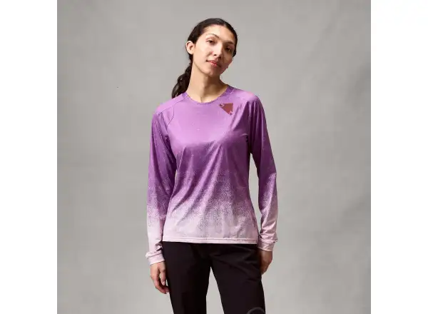Endura SingleTrack women's jersey long sleeve Purple