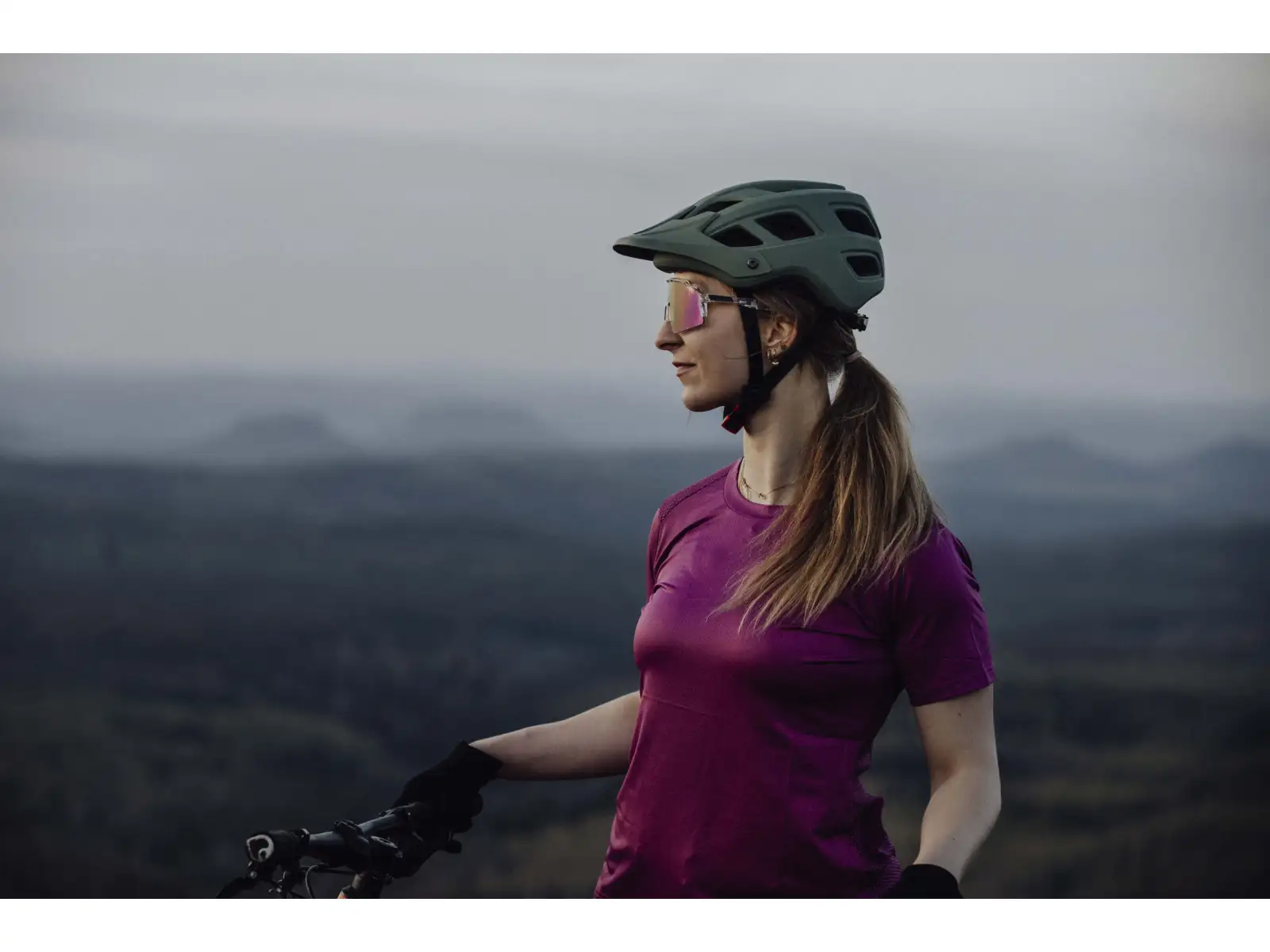 Force Ibex Mtb helmet green