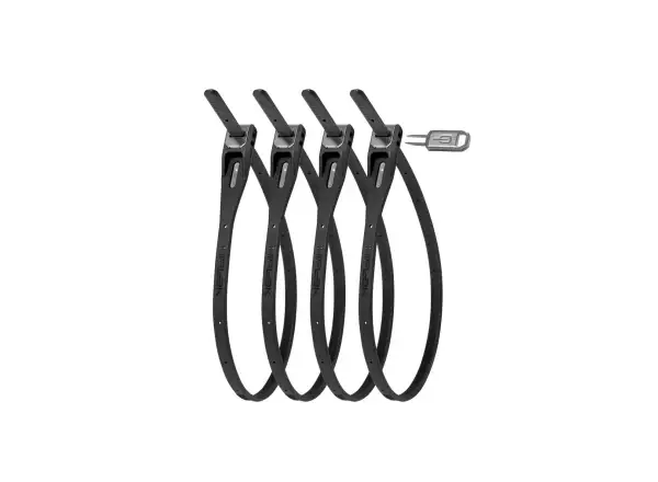 Hiplok Z Lok set of locks 4 pcs All Black Uni