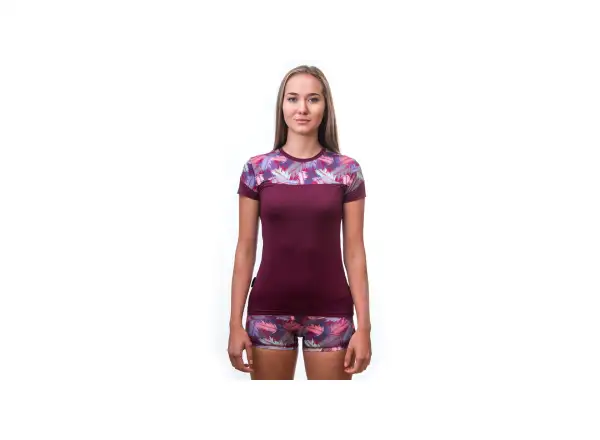 Sensor Coolmax Impress women's T-shirt short sleeve Lilla/Feather