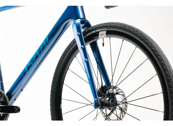 Isaac Kaon 105 Di2 2x12 gravel bike Saphire Blue