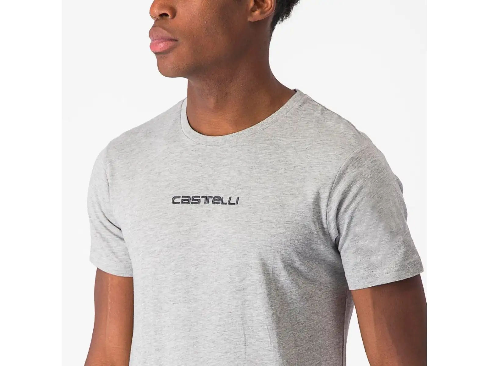Castelli Classico men's T-shirt short sleeve Grey
