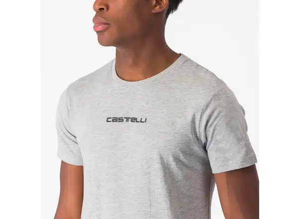 Castelli Classico men's T-shirt short sleeve Grey