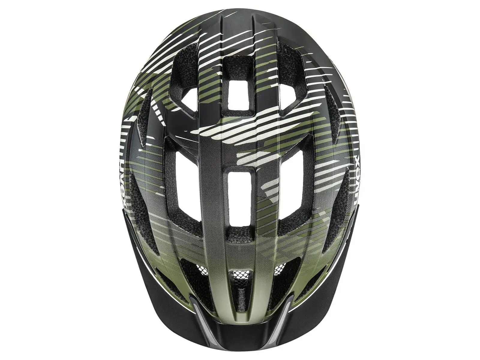 Uvex Air Wing 2 CC children's helmet Dark Olive-Black Matt