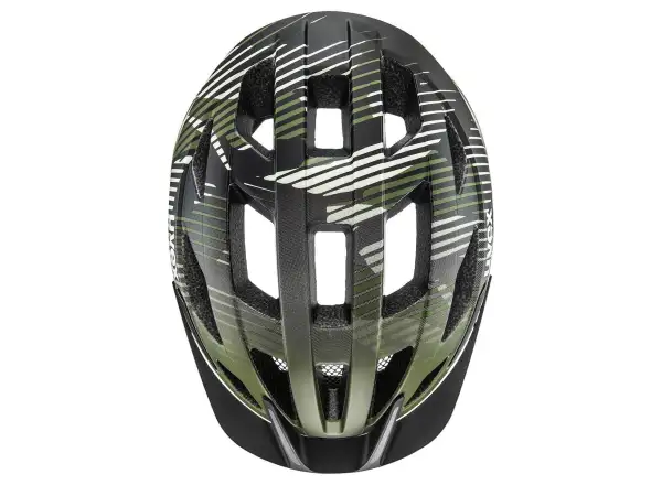 Uvex Air Wing 2 CC children's helmet Dark Olive-Black Matt