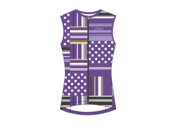 Dotout Square women's sleeveless jersey Violet