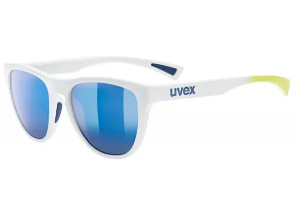 Uvex ESNTL Spirit glasses White Matt/Mirror Blue