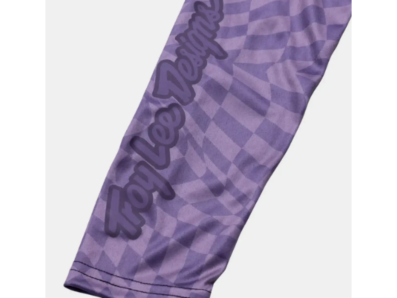 Troy Lee Designs Lilium Twisted Checkers women's jersey long sleeve Deep Purple