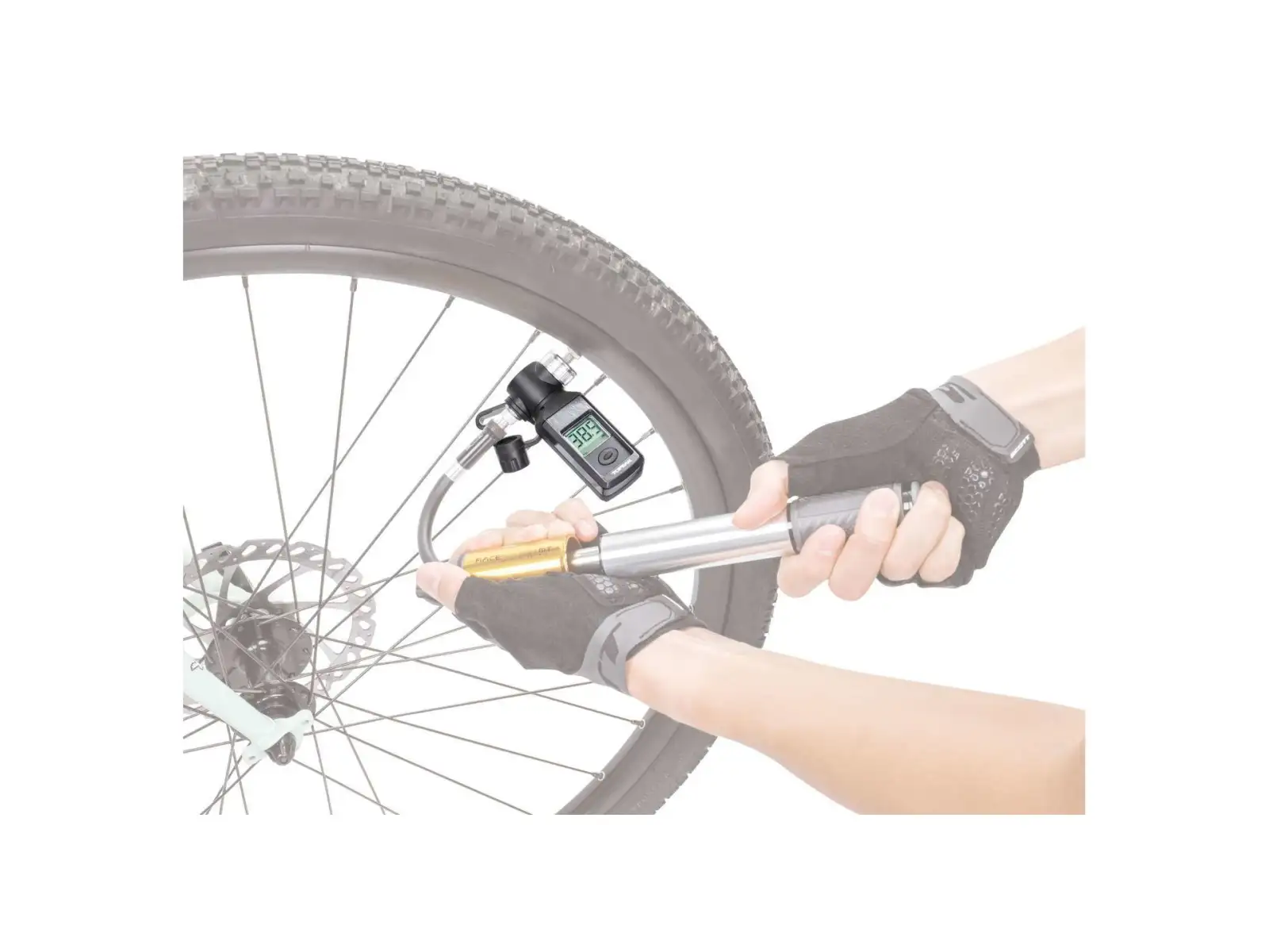 Topeak Shuttle Gauge Digital pump head